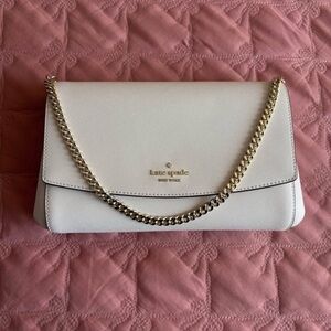 Kate Spade White Chain Crossbody